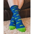 thumbnail image 4 of MeMoi Speedy Recovery Greeting Card Crew Socks, One Size, Ocean Depths, 4 of 5