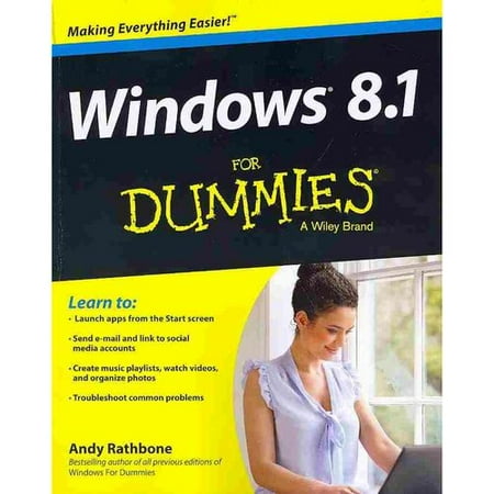 8 for windows dummies book bundle dvd Book for Walmart.com   8.1  DVD Windows Dummies  Bundle