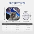 thumbnail image 3 of Haiem Astronaut In Outer Space Windshield Sun Shade: Universal Foldable 2-Piece Car Front Window Sunshade - Blocks Uv Rays, And Reduces Heat,Essential Car Accessory Large, 3 of 7