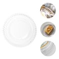 thumbnail image 4 of 1pcs Dessert Plate Fruit Plate Salad Plate Food Container Household Tableware, 4 of 8