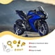 thumbnail image 3 of Riwesomey Kit de soporte de montaje, herramientas de modificación, amortiguador de dirección de motocicleta, piezas resistentes, montajes de reparación, Accesorios para motos Amarillo Riwesomey VI021468-04B, 3 of 6