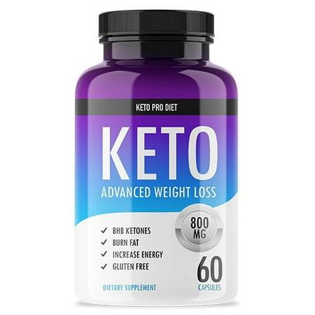 Keto Pro Diet - Advanced Keto Weight Loss Supplement - Ketogenic Fat Burner - Supports Healthy Weight Loss - Burn Fat Instead of Carbs - 30 Day (Best Supplement Stack For Fat Loss And Muscle Gain)