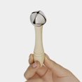 thumbnail image 4 of HLONK Soccer Kit Wooden Handle Sleigh Bell 2PCS Christmas Hand Jingle Bells, 4 of 6