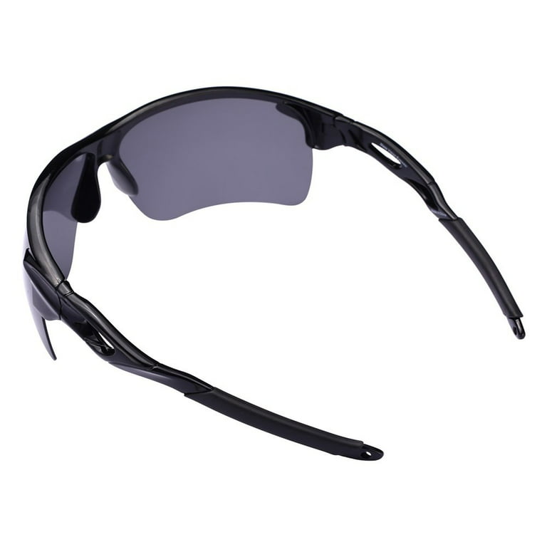 2 Pair of Extra Large Polarized Sport Wrap Sunglasses for Men with Big Heads  