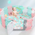 thumbnail image 2 of 5.5cm Children Ocean Ball Eco-Friendly PVC Macaron Colorful Baby Party Swimming Pool Water Ball Tent Sea Wave Ball Toys heqiyong LED, 2 of 2