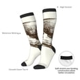 thumbnail image 4 of KLL Cow 1 Print Cool Socks Men's Women's Crew Socks Funny Crazy Novelty Stockings, 4 of 6