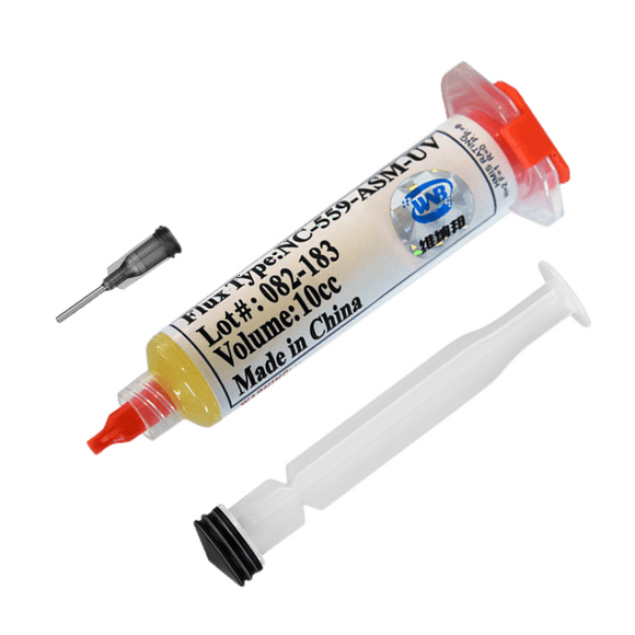 10cc Nc-559-asm-uv Solder Flux Lead-free No Clean Mild Rosin Flexible Soldering Paste For Pcb Board Led Bga Chip Repair