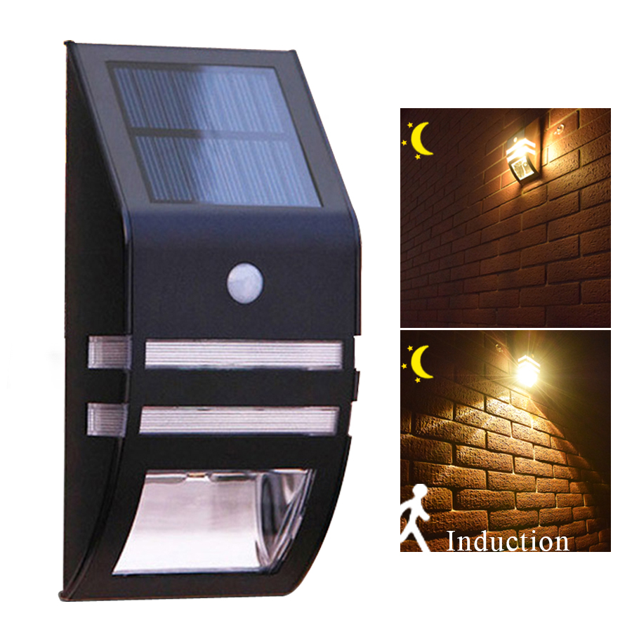 solar wall light with pir sensor