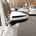 thumbnail image 4 of Car Exterior Accessories Rear View Mirror Stickers Decor Car Body Sticker Vinyl 4pcs (Black), 4 of 6