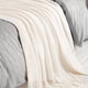 thumbnail image 5 of Manta de punto con textura lisa y suave para sofá, decorativa, 50 x 60 pulgadas, 5 of 5