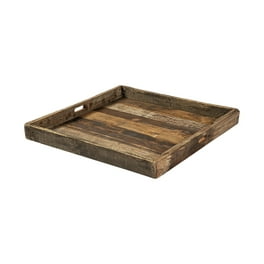 Natural Brown Reclaimed Wood With Grains And Knots Highlight Tray Natural Brown Reclaimed Wood With Grains And Knots Highlight Tray