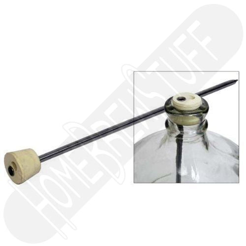 Carboy Stopper Thermowell Temperature Regulate Fermentation Home