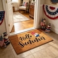 thumbnail image 5 of Dpityserensio Independence Day Doormat 16 x 24 Inch, Patriotic 4th of July Imitation Coir Style Doormat And Entryway Floor Mat, 5 of 6