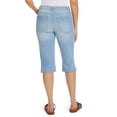 thumbnail image 4 of Gloria Vanderbilt Swan Series Women's Skimmer Capri, Sizes 2-18, 4 of 5