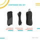 thumbnail image 4 of Silla Plegable Ligera Reforzada Resistente Portatil 120KG negro 6.49 pulg The Finix, 4 of 6