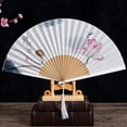 thumbnail image 5 of WHAMVOX  4 Pcs Portable Small Hand Fan Foldable Attractive Holders Set, 5 of 8