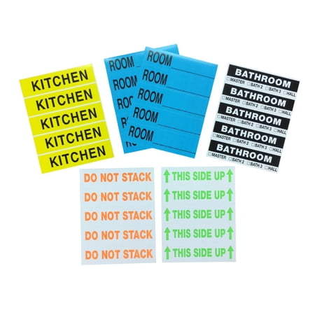 UBMOVE College Dorm Kit 8 Boxes Labels and Supplies - Image 6