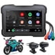 thumbnail image 4 of Motorcycle DVR Dash Cam Portable 5 Inch Wireless CarPlay Android Auto Screen GPS Navigation Waterpro, 4 of 5
