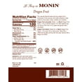 thumbnail image 5 of Monin - Dragon Fruit Syrup, Kiwi & Pear Flavor, Great for Cocktails, Sodas, Teas, & Culinary Creations, Vegan, Non-GMO, Gluten-Free (1 Liter, 33.8 fl.oz), 5 of 6