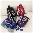 thumbnail image 2 of Bape Shark Mochila Escolar Trend Personalizada Graffiti Estudiante Bolsa De Deporte, 2 of 4