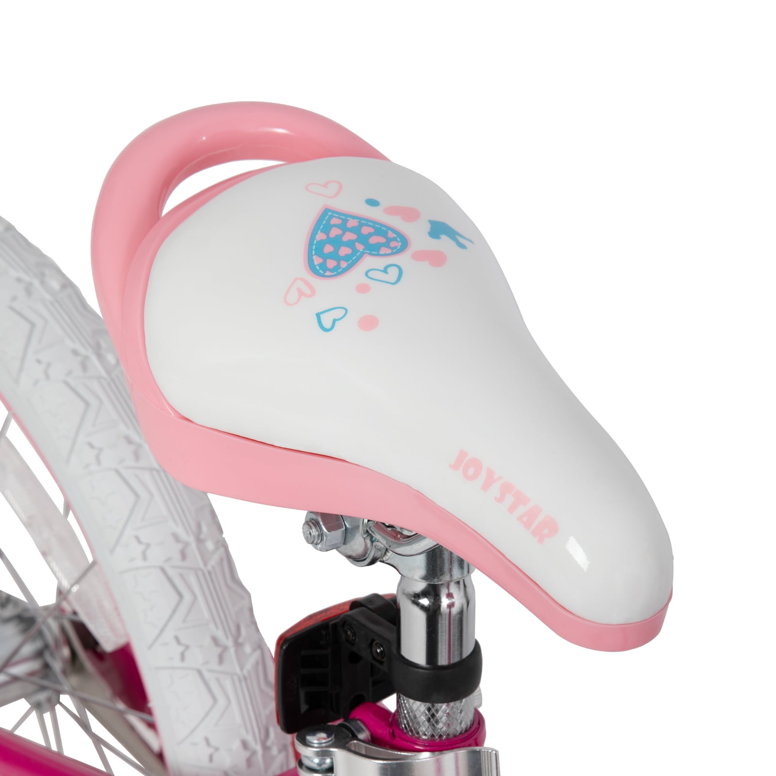 JOYSTAR Angel Girls Bike 14 Inch Kids Bike With Training Wheels for 3-5 Years Old Girls,Toddler Bicycle,Pink