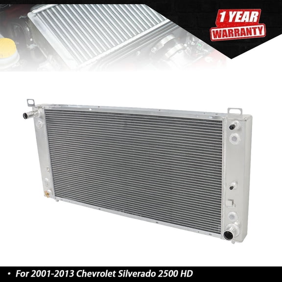 For 2001-06 2007-2013 Chevrolet Silverado 2500 HD 4 ROW Aluminum Radiator CU2370
