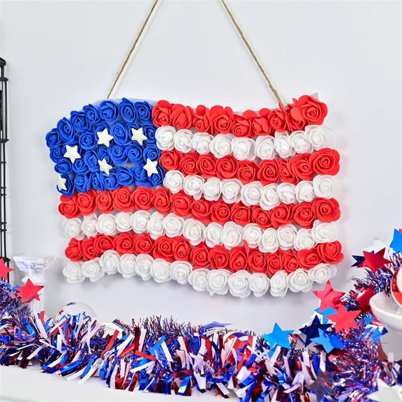 Independence Day Decorations, United States Independence Day Simulation Garland Door Hanging Decoration