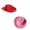 Z-Pink,Red, variant on Grblisyd 2 Pack Kids Cowboy Hat Small Western Cowgirl Hat Wide Brim Cowboy Hat with Neck Drawstring Cosplay Costume Accessories for Halloween Dress Up Party