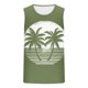 thumbnail image 4 of Camiseta sin mangas de cuello redondo para hombre, informal, a la moda, sin mangas, con estampado, blusa deportiva de cuello redondo para hombre, 4 of 4