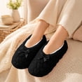 thumbnail image 6 of Baikeli Womens Cute Slipper Socks with Grippers Fuzzy Fluffy House Floor Shoes Warm Soft Non Slip Birthday Gifts for Christmas Black XL, 6 of 10