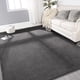 thumbnail image 1 of Alfombra Gifeas, grande, ultrasuave, moderna, 120 x 180 cm, gris oscuro, 1 of 9