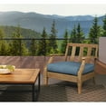 thumbnail image 2 of Sunbrella Sorra Home  Outdoor Knife Edge Deep Seating Cushion 29 in W x 27 in D x 5 in H - Denim, 2 of 5