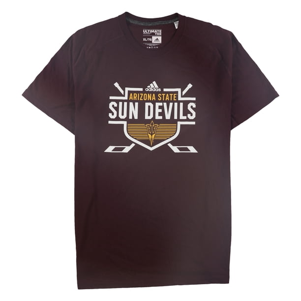 adidas Arizona State Graphic playera para hombre, rojo, XL