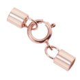 thumbnail image 2 of 1pc 925 Leather Cord End Jewelry Finding End With Clasp 3mm, 2 of 8