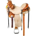 thumbnail image 2 of Premium Leather Horse Wade Tree Western Leather Ranch Roping Work Horse Saddle for Ranch and Roping Work in Size 12" to 18" inches Seat Available, 2 of 4