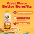thumbnail image 5 of (3 pack) MaryRuth's Kids Liquid Nighttime Multimineral Supplement with Lutein, Peaches and Cream Flavor, Sugar-Free, Gluten-Free, 1-Count, 15.22 fl oz, 5 of 11