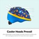 thumbnail image 2 of Casco de bicicleta Schwinn Classic para niños y niñas de 0 a 3 años, color azul, 2 of 7
