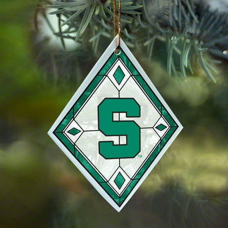 NCAA - Michigan State Spartans Art Glass Ornament