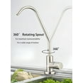 thumbnail image 2 of Drinking Water Faucet,Easy to Install Lead-Free Sink RO Faucet,Water Filter Faucet for Kitchen Bar Sink,Brushed Nickel SUS304 Reverse Osmosis Faucet, 2 of 7