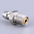 thumbnail image 3 of Stainless Steel Male Plug Valve Quick Connector Filling Nozzle Air Hose Fitting M10*X1, 3 of 11
