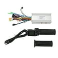 thumbnail image 2 of Electric Bike Throttle Grip, ABS Aluminum Alloy 3 Mode Operation Electric Bike Brushless Controller Kit  For Electric Bicycle, 2 of 8