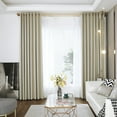 thumbnail image 1 of Thermal Insulation Blackout Curtains with Triple Weave Technology Perfect for Creating a Quiet Indoor Environment, 1 of 7