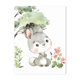 thumbnail image 3 of Impresiones de guardería de bosque, animales del bosque, ciervo, conejo, oso, zorro, arte de pared personalizado, pintura en lienzo, póster, imágenes de pared, decoración de habitación de niños, 3 of 5