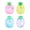 #01, variant on Cheese Squishy, Cheese Block Squeezable Cube, Squishies Stress Relief Fidget Ball