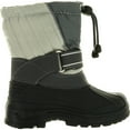 thumbnail image 2 of static kids bhd-07 waterproof cold weather kids snow boots with adjustable feature, 2 of 4
