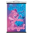 thumbnail image 3 of Disney Lilo and Stitch - Angel and Stitch Hug Wall Poster with Magnetic Frame, 22.375" x 34", 3 of 5