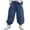 Blue, variant on Boys Straight Leg Denim Jeans Loose Fit Cargo Pocket Denim Pants Boys Pull On Jeans Elastic Waist Light Blue Size 9-10Years
