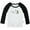 Long Black Raglan T-shirt, variant on Bee Be Happy Novelty T shirt For Baby, Newborn Babies T-shirts, Infant Tops, 0-24M Kids Graphic Tees Clothing (Long Pink Raglan T-shirt, 0-6 Months)