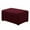 Red, variant on Enova Home Jacquard Polyester Stretch Fabric Oversized Ottoman Slipcover (Dark Blue)
