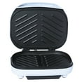 thumbnail image 4 of Brentwood TS-605 Non-Stick 750w Indoor Electric Contact Grill, White, 4 of 19